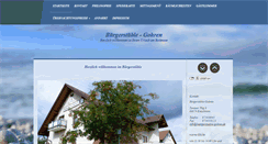 Desktop Screenshot of buergerstueble-gohren.de